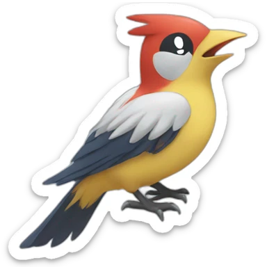 Taillow pokemon unconscious sticker