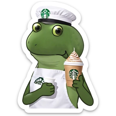 Starbucks sticker
