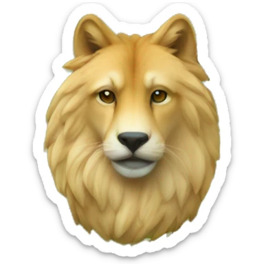 Sol estilo místico, rupestre integrado a la naturaleza  sticker