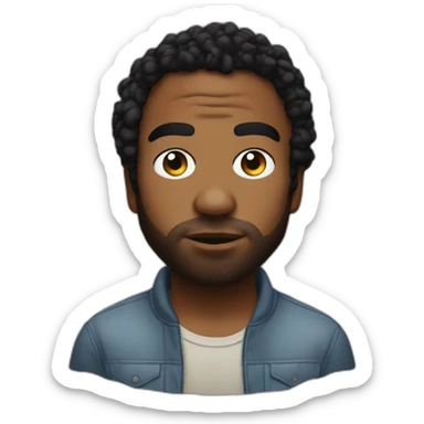 Childish gambino sticker