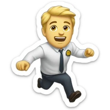 ascending alert sticker