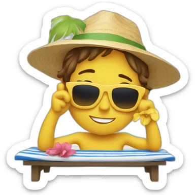 vacances sticker