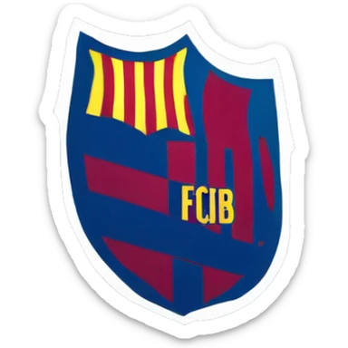 FCB Logo sticker