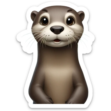 Otter sticker