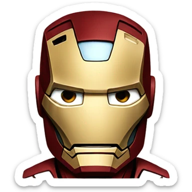 iron man emoji sticker