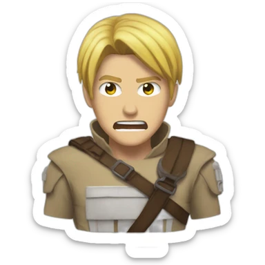 Attack on titans  sticker