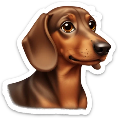 Dachshund sticker
