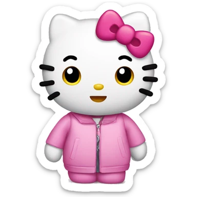 Hello kitty sticker