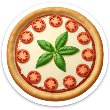Margarita pizza sticker