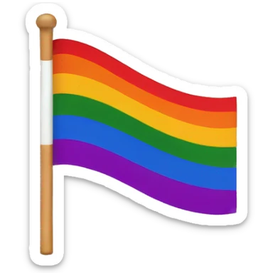 Lesbian flag sticker