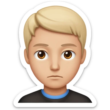 Side eyeing someone like they’re judging them sticker