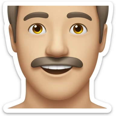 male pedicure sticker