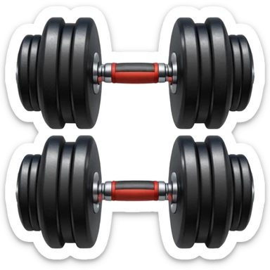 Dumbbells sticker