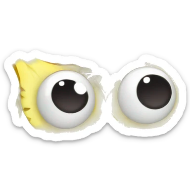 upside down owl pineapple sticker