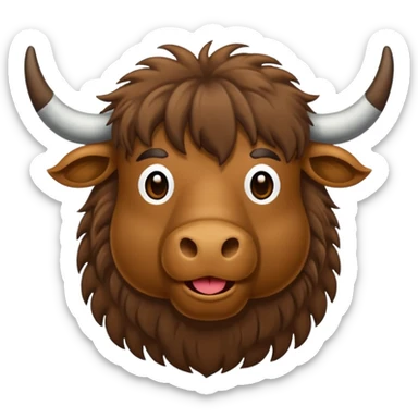 Yak sticker