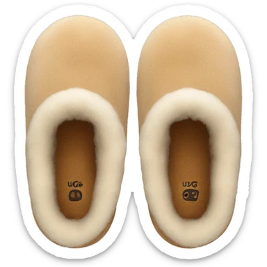 UGG slippers  sticker