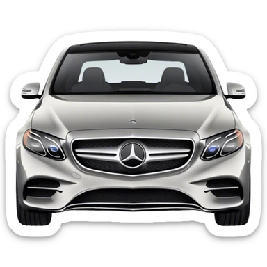 2019 gray e450 mercedes sticker