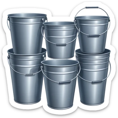 buckets  sticker