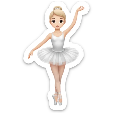 ballerina ballerina sticker