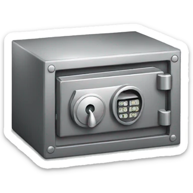 safe deposit sticker