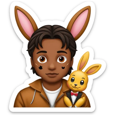 Playboy Carti sign yvl sticker