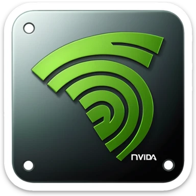 nvidia logo sticker