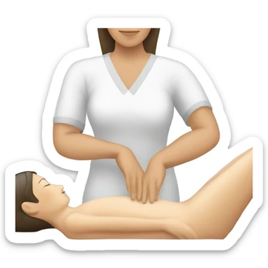 massage sticker