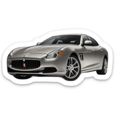 Quattroporte sticker