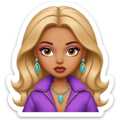 antonia gentry as pretty bratz baddie sticker