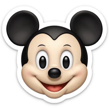 mickey mouse sticker