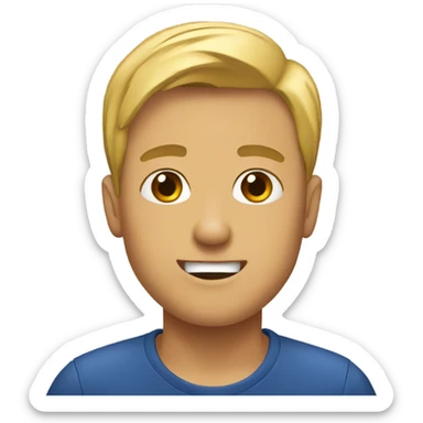 Sigma boy emoji sticker