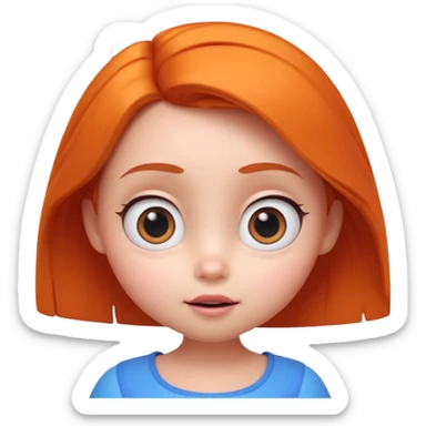 > Turn this photo into a cute 3D Disney-Pixar style character. Big expressive eyes, smooth skin, vibrant colors, soft lighting, 4k render, highly detailed background sticker