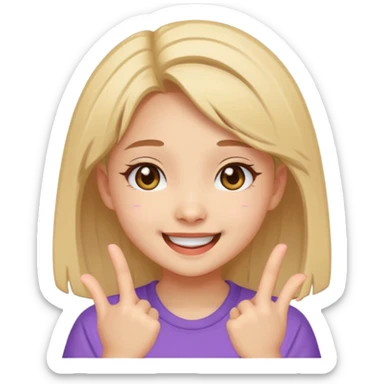 TWITCH EMOTES KAWAII GIRL sticker