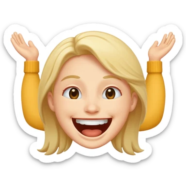 I was joking  sticker