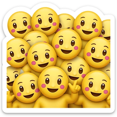 Emoji twerking sticker