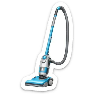 Vacuum cleaner sticker