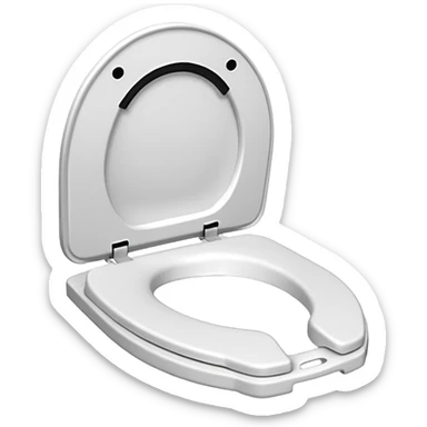 Disposable paper Toilet seat  sticker