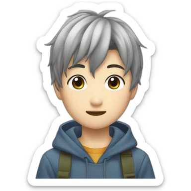 Akihiro（Japanese Boy） sticker