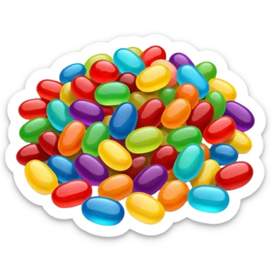 jelly beans sticker