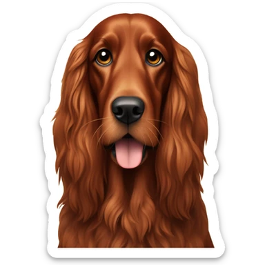 Irish setter sticker
