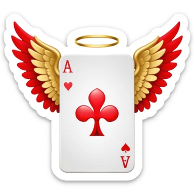 Angels and aces sticker