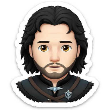 Jon Snow sticker