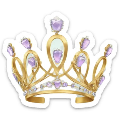 Tiara sticker
