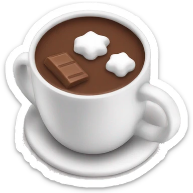 Hot chocolate  sticker