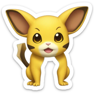 raichu sticker