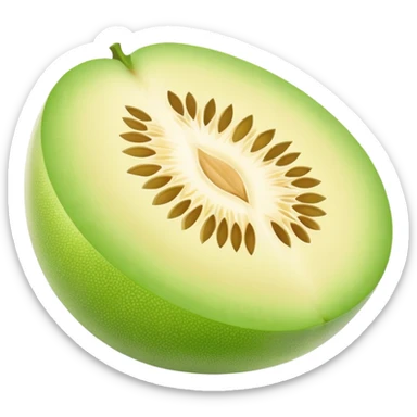 honeydew melon sticker