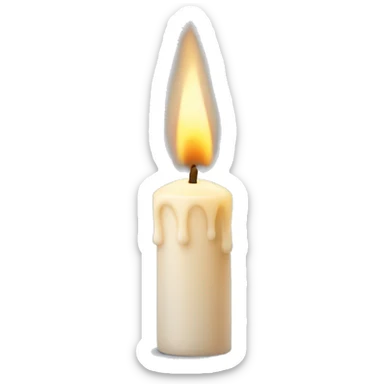 Candle sticker