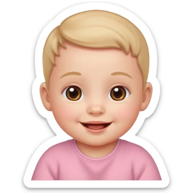 Cute emoji hii very cutie baby 😊 sticker