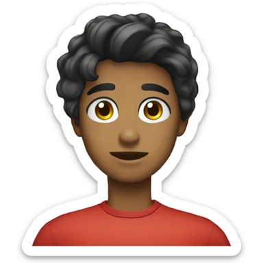 supermarket cashier emo sticker