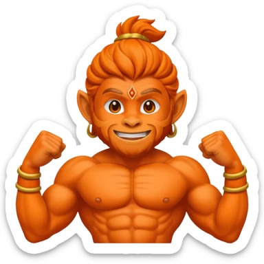 hanuman emoji sticker